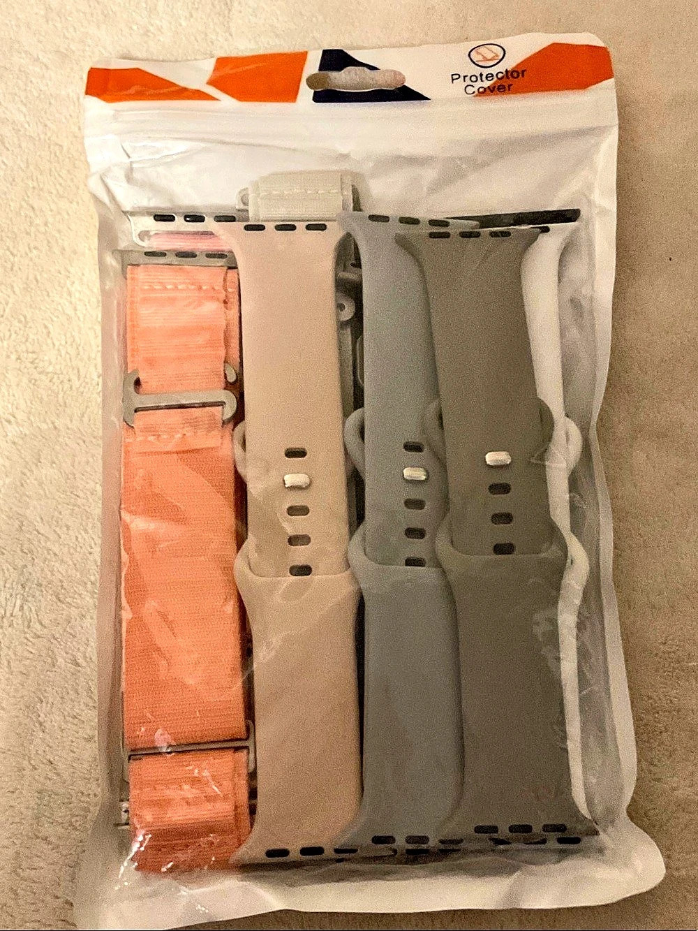 null Smartwatch Bands Pink & Gray NWT